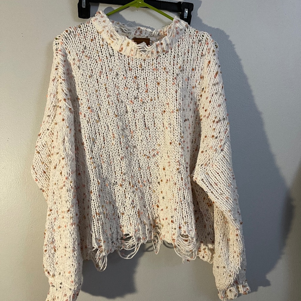 Colorful Knit Sweater